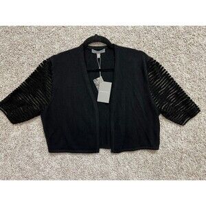 Neiman Marcus Cashmere Sweater Women X Large BLACK